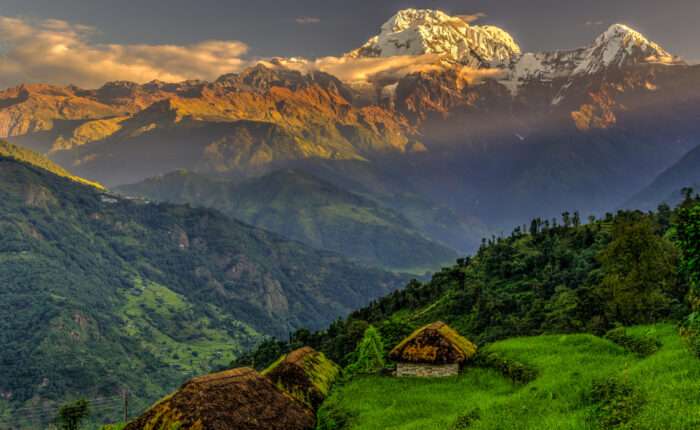 Annapurna Sanctuary Trek-annapurna-south-morning-himalayas-nepal