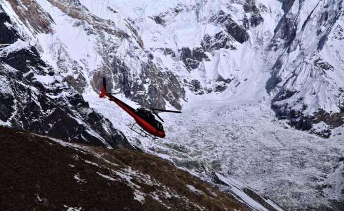 Everest Base Camp Helicopter Tour beautiful-view-on-trekking-route