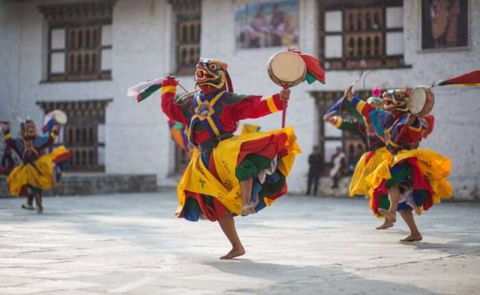 Bhutan Short Tour traditional-dance-colors-mongar-bhutan