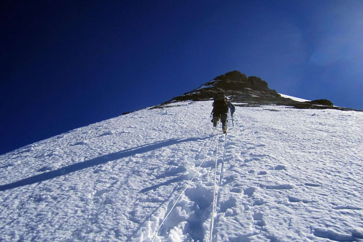 Pisang Peak Climbing up