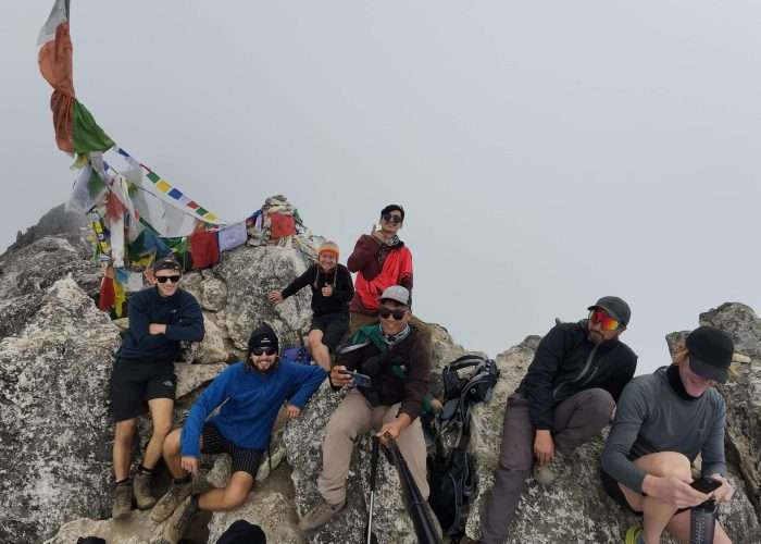 Everest Base Camp Budget Trek Basecamp view