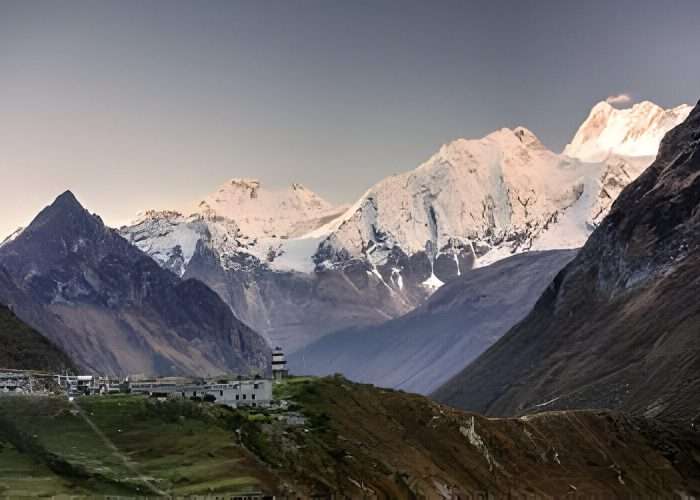 Manaslu Circuit Trek with Tibet Border Tour valley