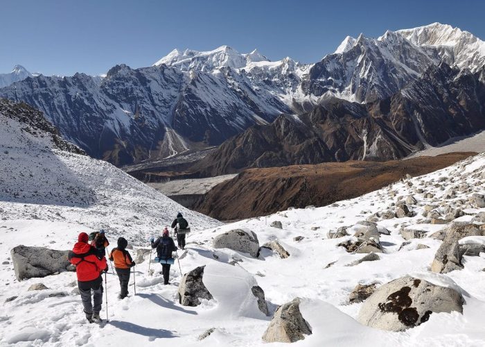 Larke pass Down hill